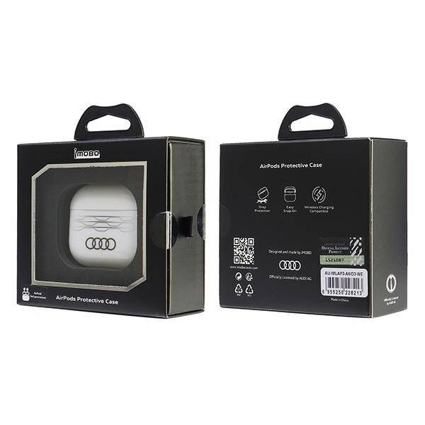 Audi IML AirPods 3-Hülle geometrischem Muster - Weiß