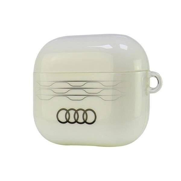 Audi IML AirPods 3-Hülle geometrischem Muster - Weiß
