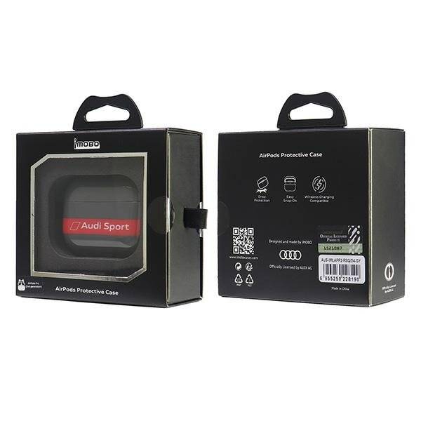 Audi IML Sport Case AirPods Pro 2 - Grau