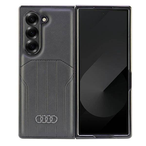 Audi Kunstleder MagSafe Case Samsung Galaxy Z Fold 6 - Schwarz