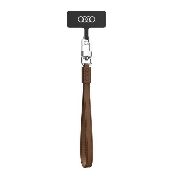 Audi Crossbody Leder Universal-Schlüsselband 28cm x 10mm - Braun