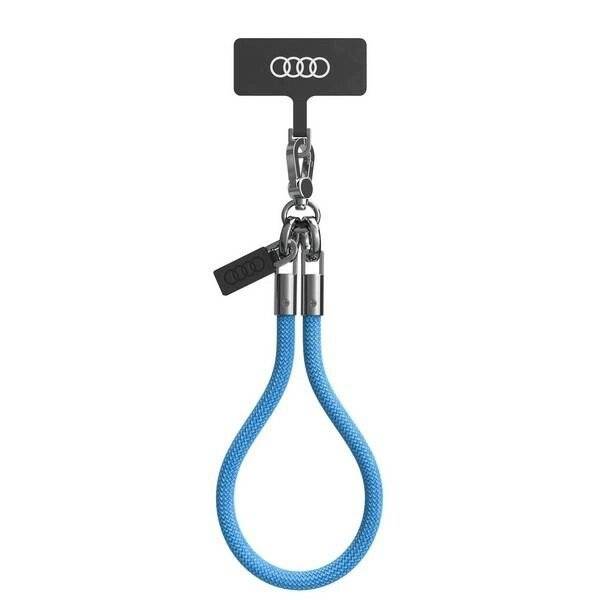 Audi Crossbody-Schlüsselband Universal 28 cm x 8 mm – Blau