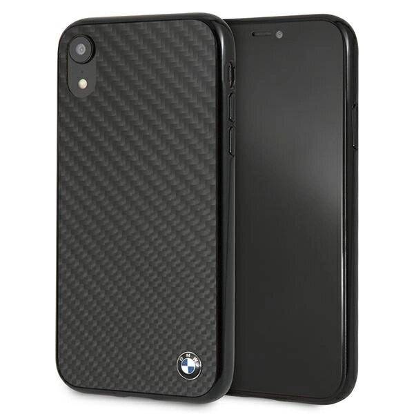 BMW Signature Carbon iPhone Xr Hülle - Schwarz