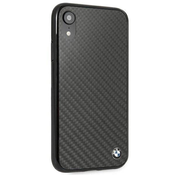 BMW Signature Carbon iPhone Xr Hülle - Schwarz
