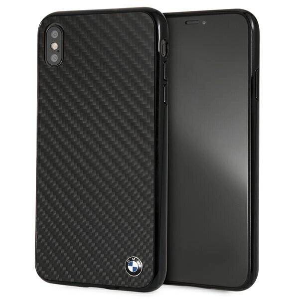 BMW Signature Carbon Case iPhone Xs Max - Schwarz