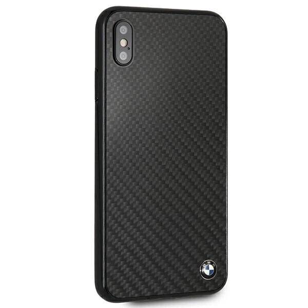 BMW Signature Carbon Case iPhone Xs Max - Schwarz