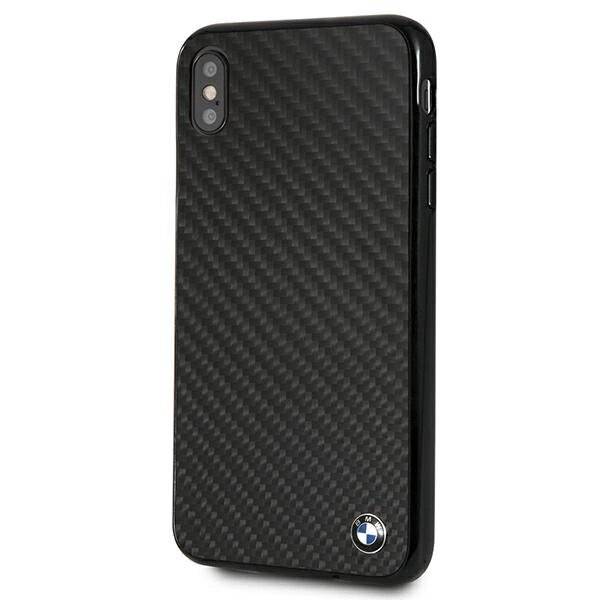 BMW Signature Carbon Case iPhone Xs Max - Schwarz