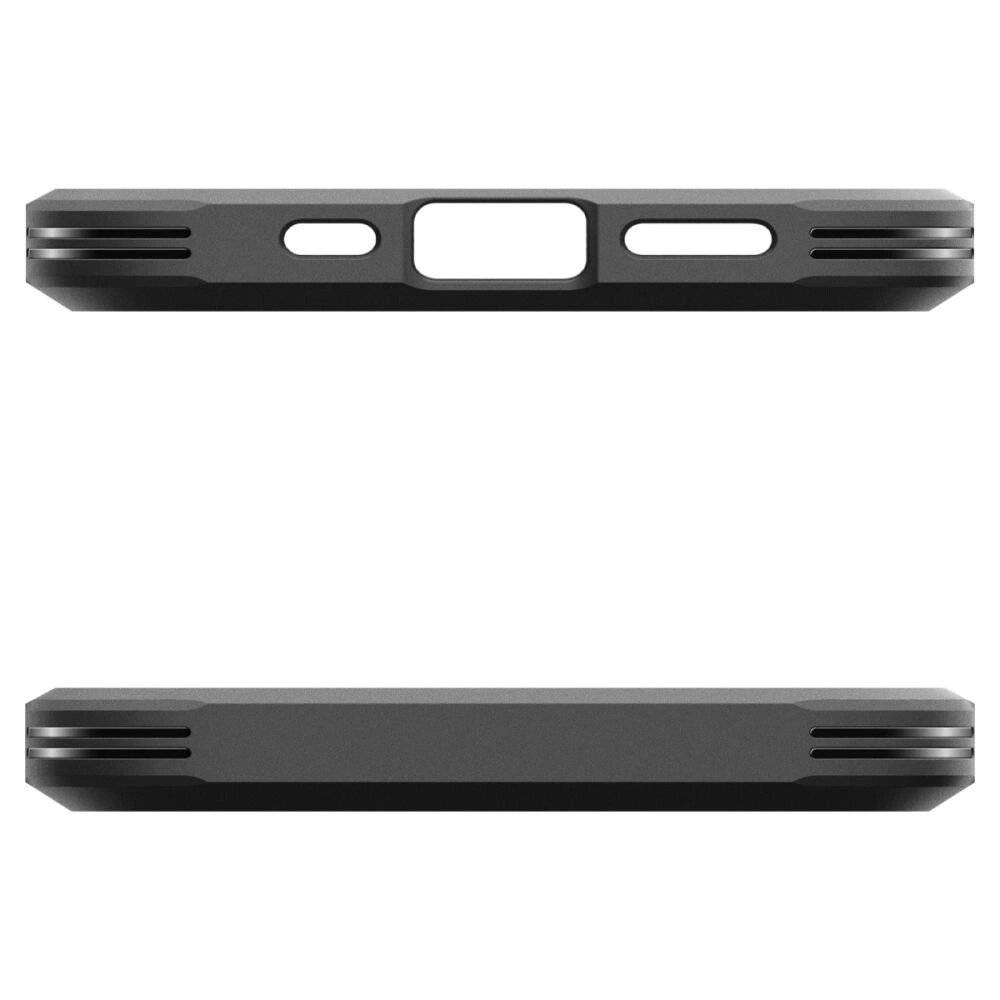 Spigen Tough Armor Case MagSafe iPhone 16e Ständer - Grau