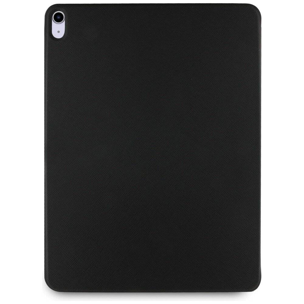 Karl Lagerfeld Saffiano Magnetische & Choupette iPad Air 13″ 2024 Buchcover-Hülle - Schwarz