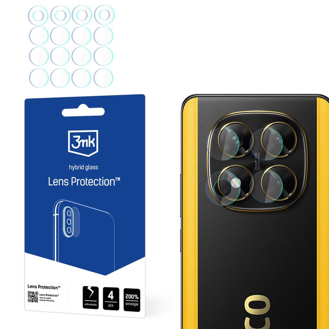 3mk Objektivschutzkameraglas Xiaomi Poco X7
