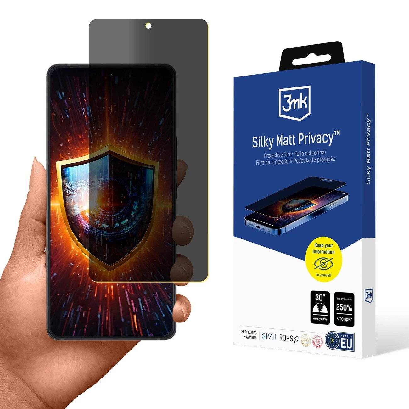 Blickschutzfolie 3mk Seidenmatt Privacy Asus Zenfone 12 Ultra