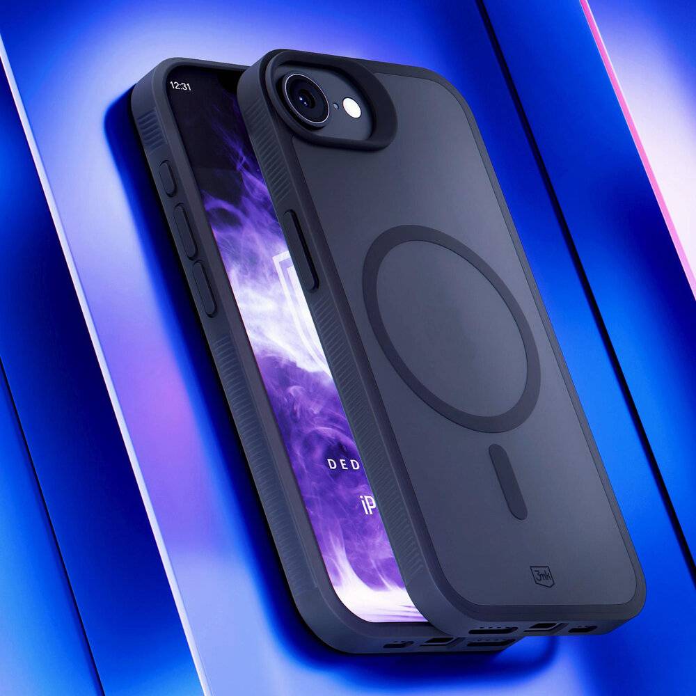 3mk Smoke MagCase Apple iPhone SE4/16E - Mattschwarz