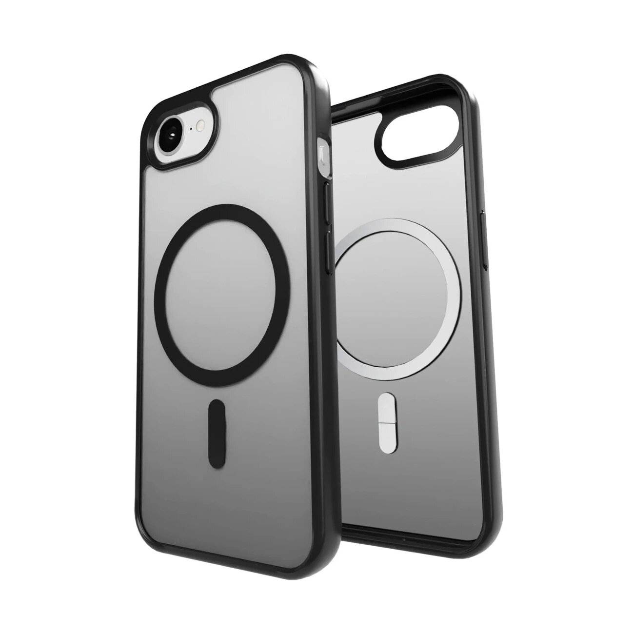 Puro Cover TPU „GRADIENT“ Magsafe Farbverlaufseffekt iPhone 16E, schwarz