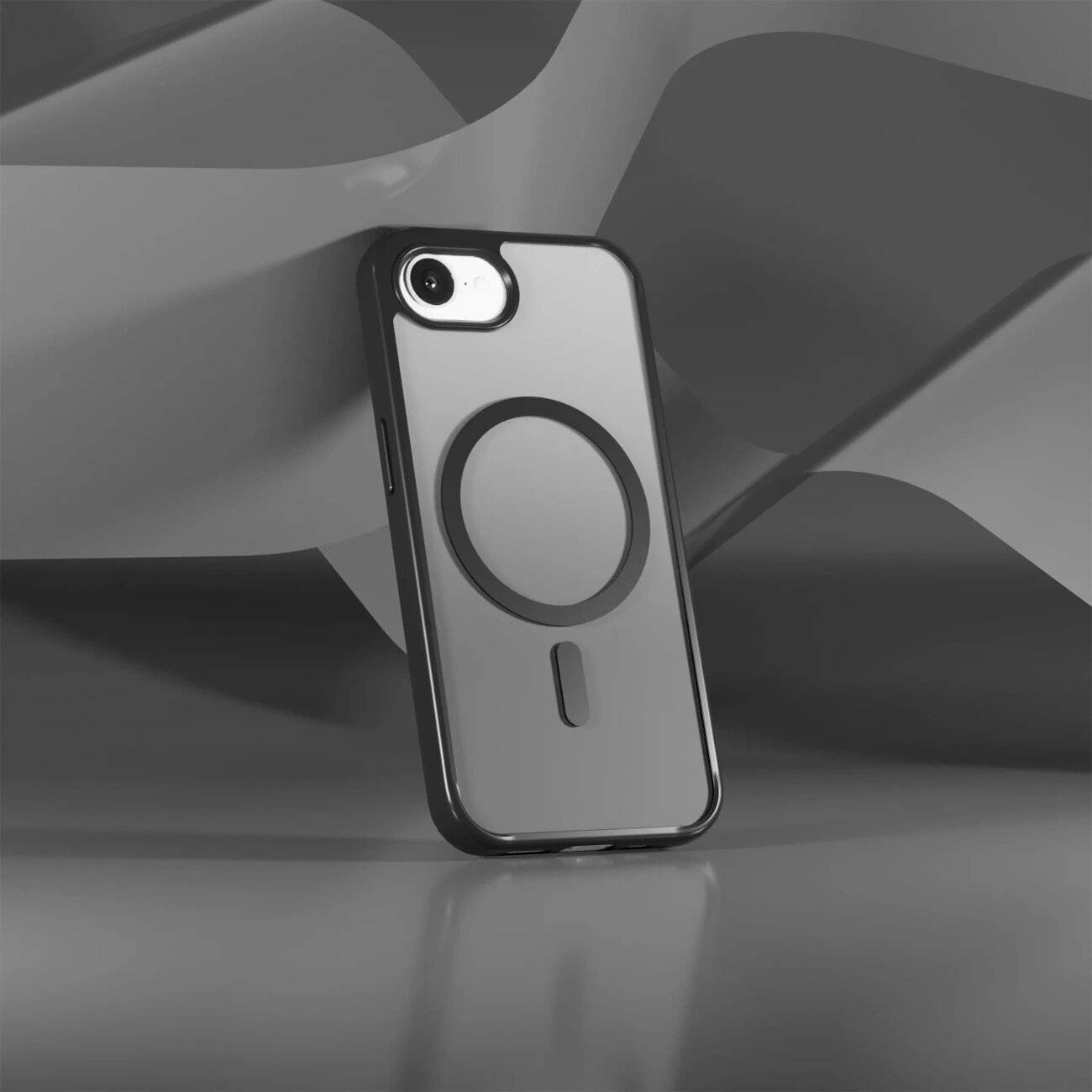 Puro Cover TPU „GRADIENT“ Magsafe Farbverlaufseffekt iPhone 16E, schwarz