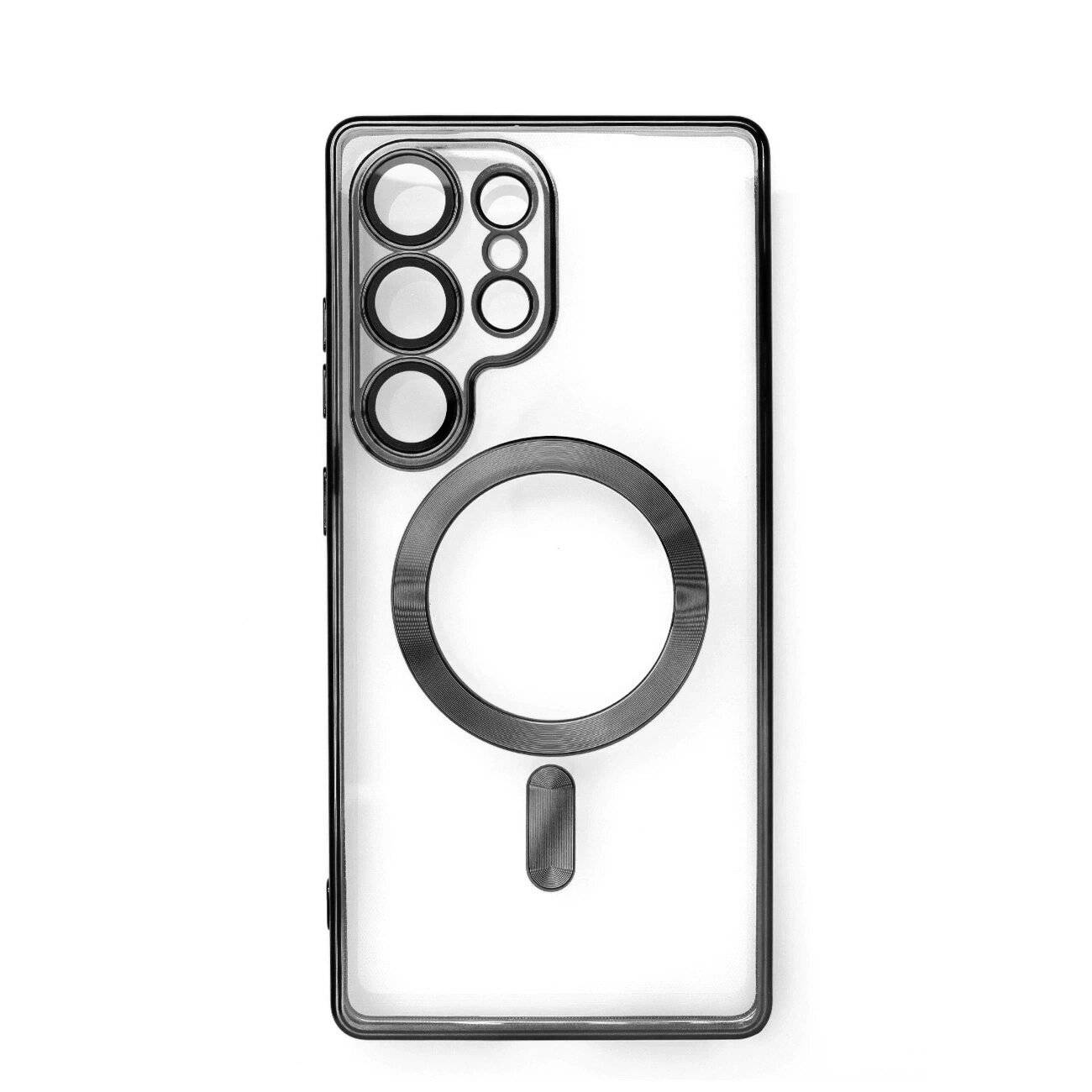 Galvanisiertes Case MagSafe galvanisiert iPhone 16e - schwarz