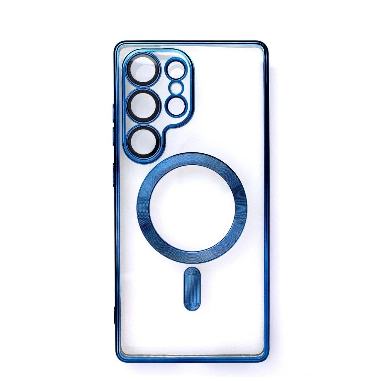 Galvanisierte Hülle MagSafe iPhone 16e - Blau