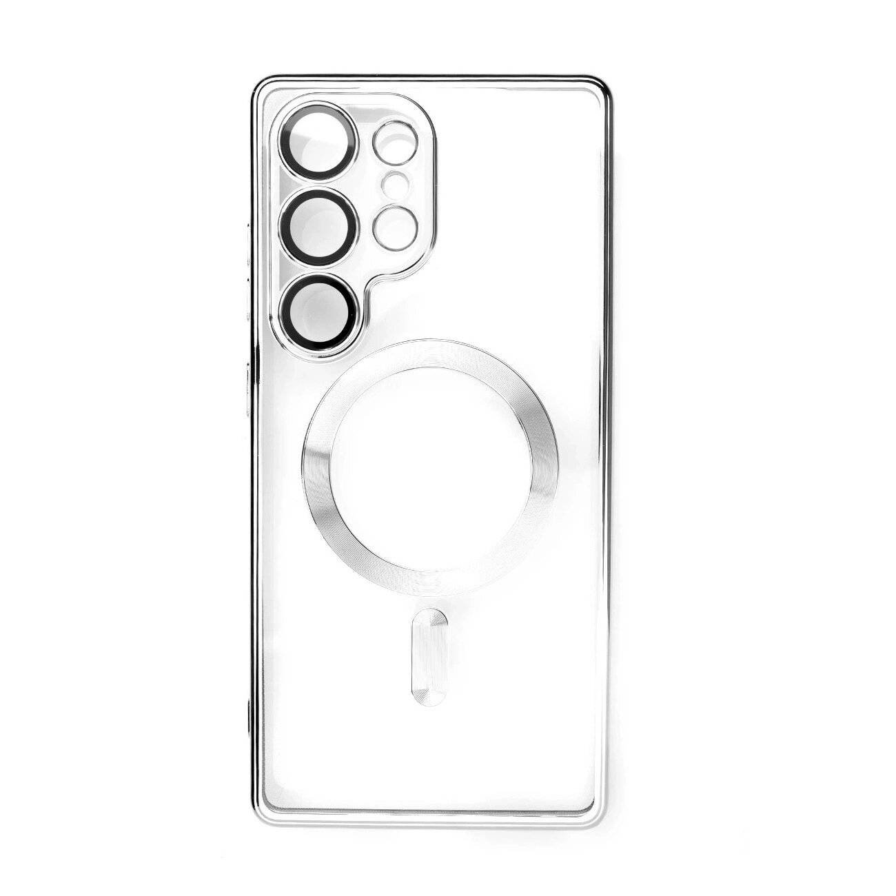 Galvanisierte Hülle MagSafe iPhone 16e - Silber