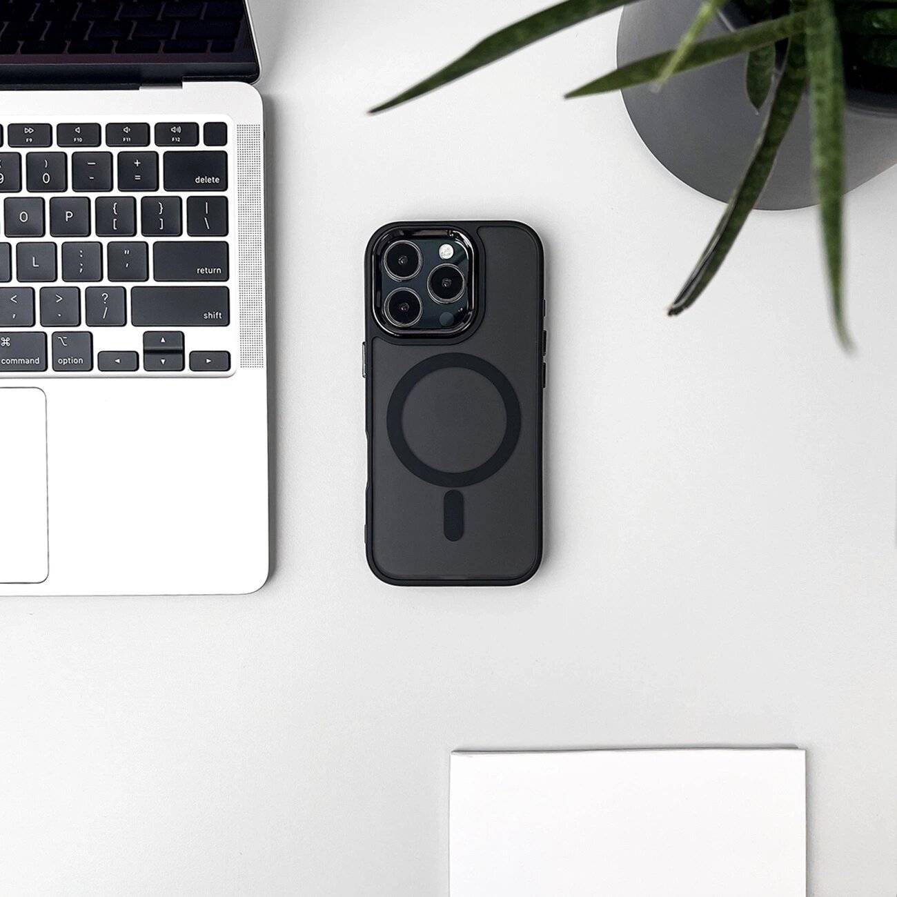 Glitter Case MagSafe Samsung Galaxy A26 5G - Schwarz