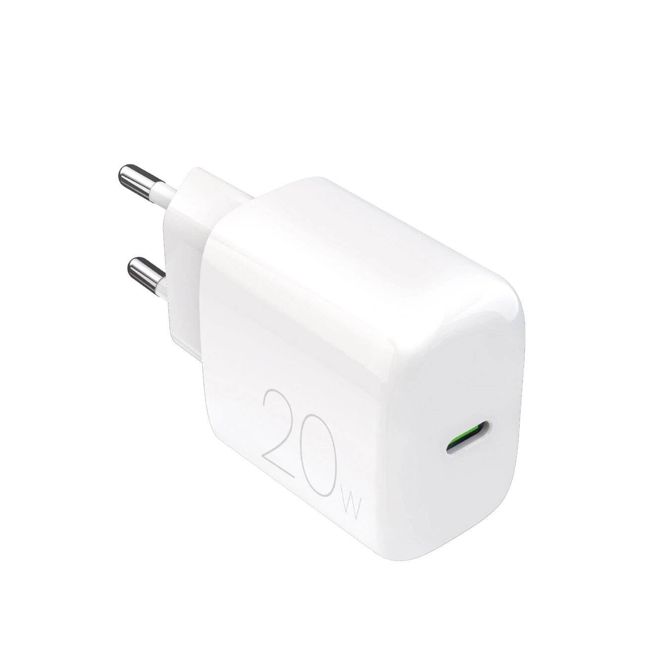 Puro PROLITE 20W USB-C Wandladegerät - Weiß