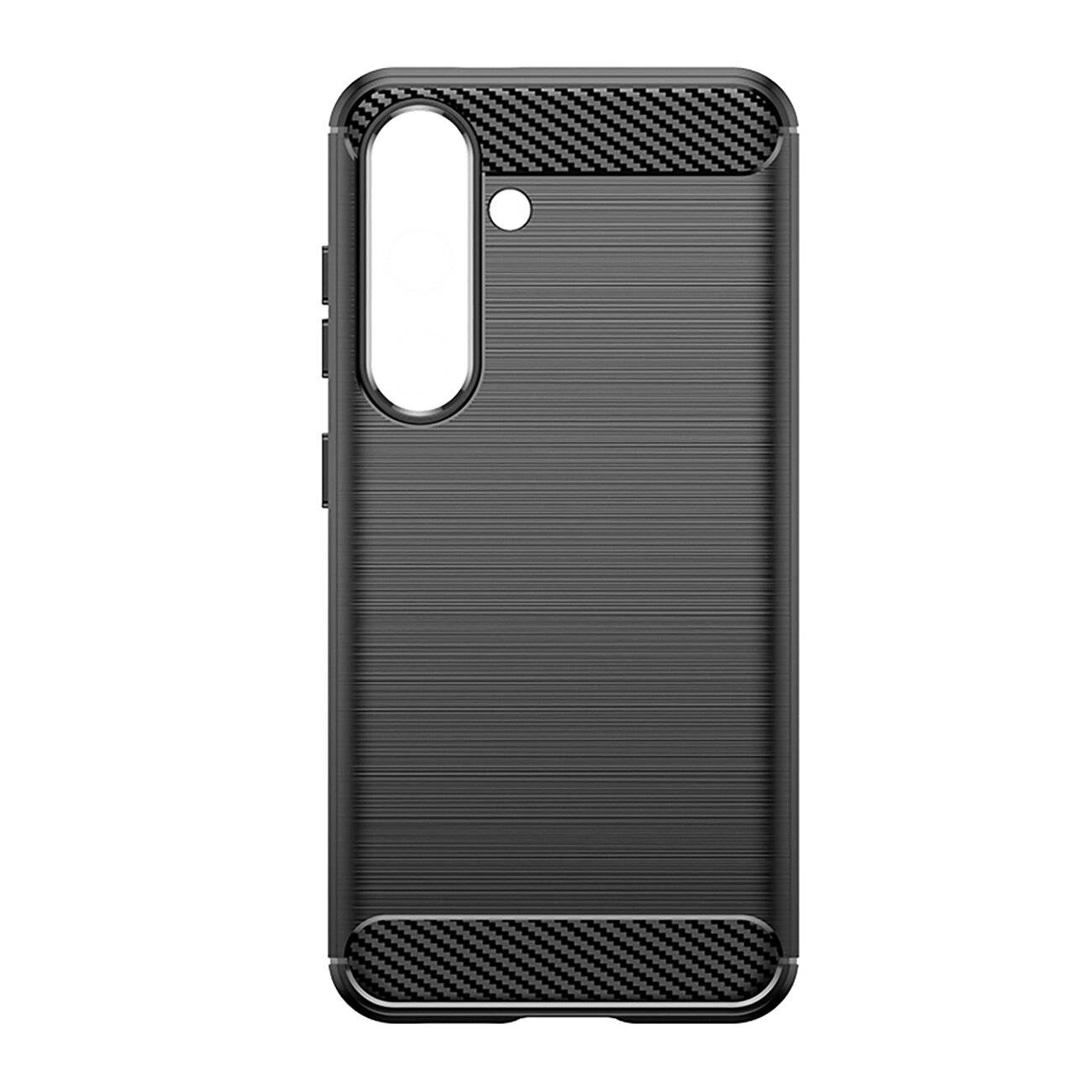 Carbon Case Samsung Galaxy S25 Edge - Schwarz