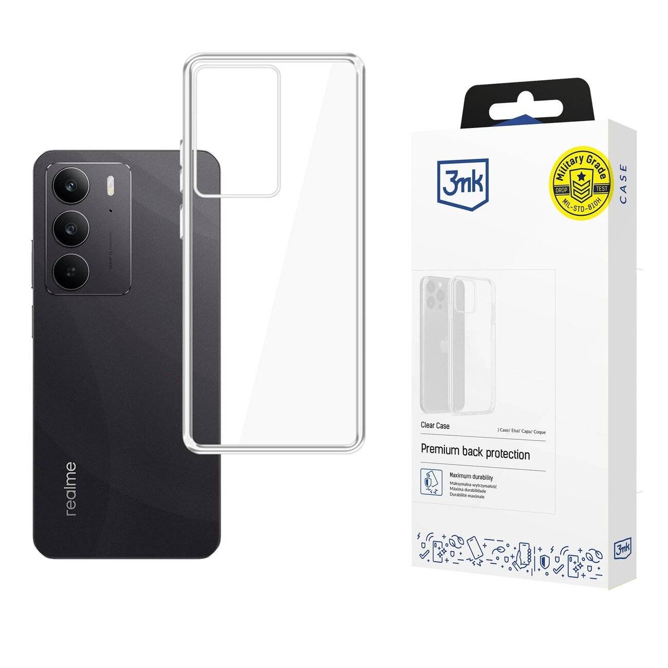 3mk Clear Case Realme C75