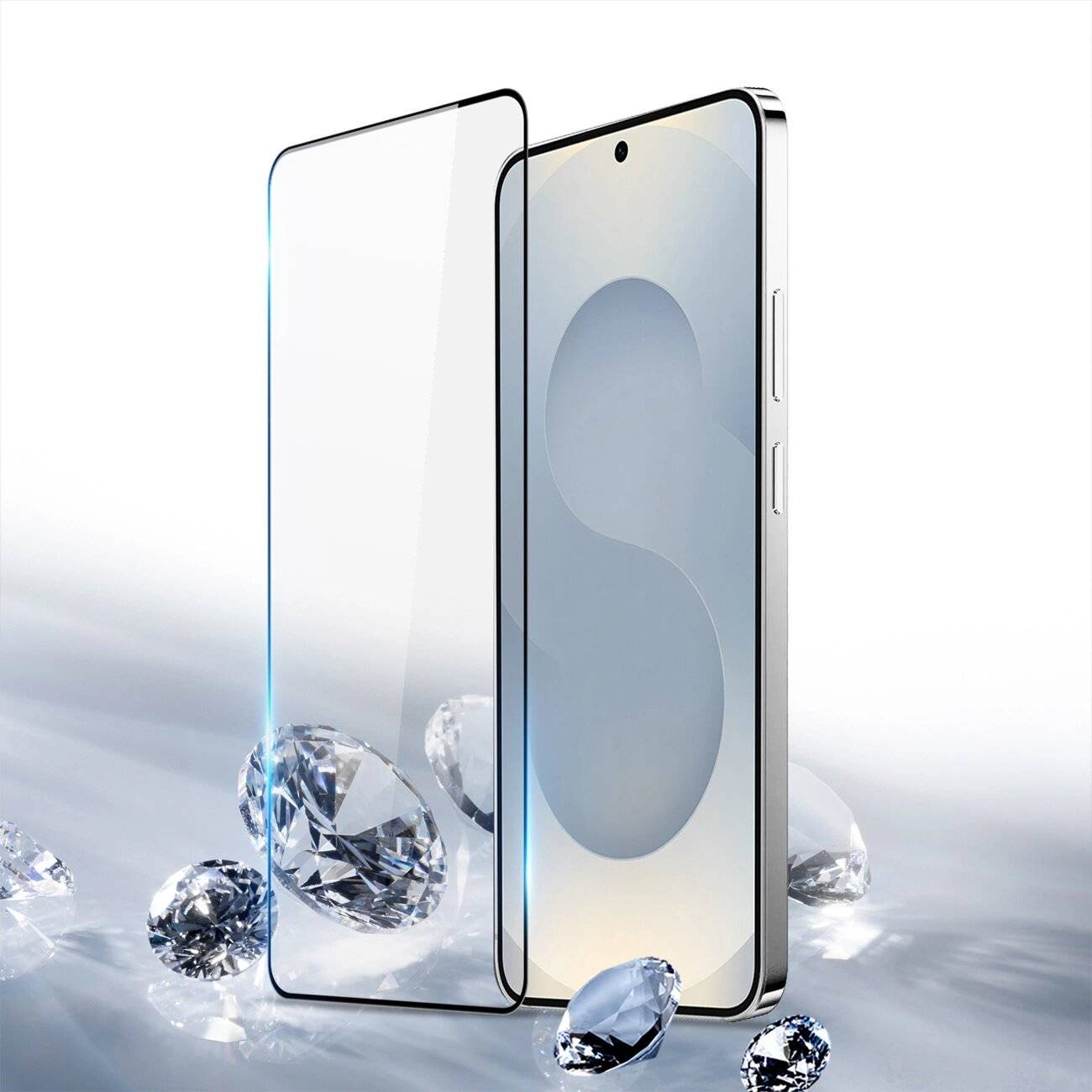 Dux Ducis Privacy Tempered Glass Samsung S25+ – schwarzem Rahmen
