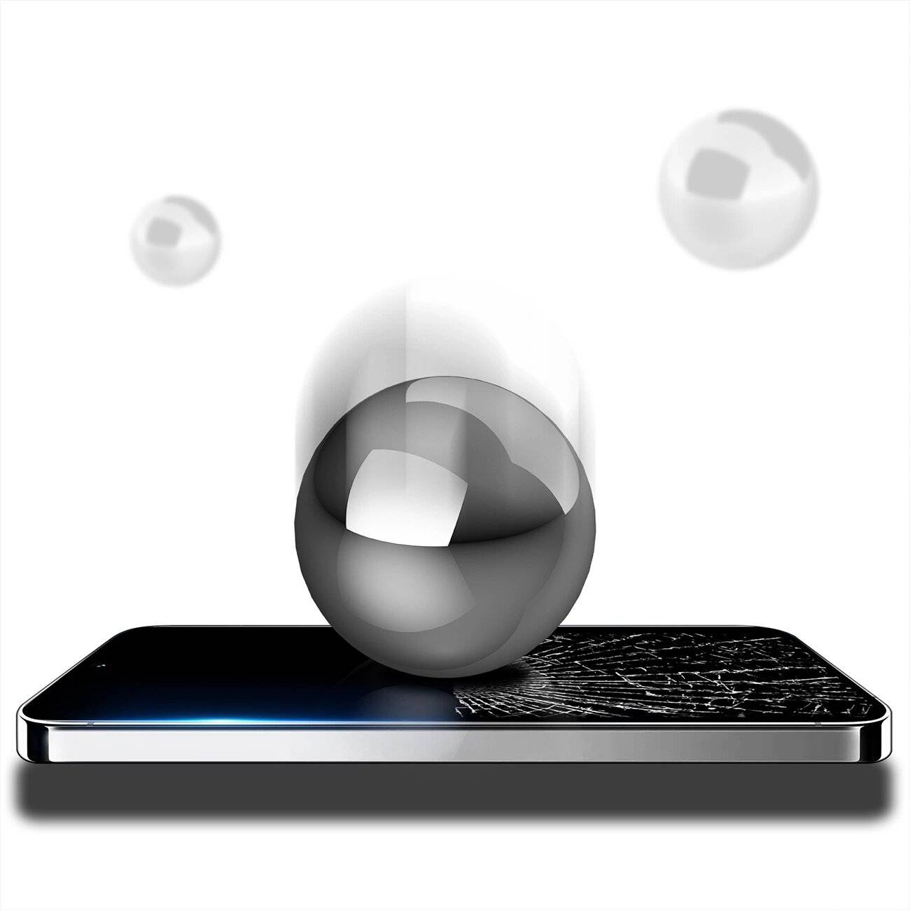 Dux Ducis Privacy Tempered Glass Samsung S25 Ultra - Schwarzer Rahmen