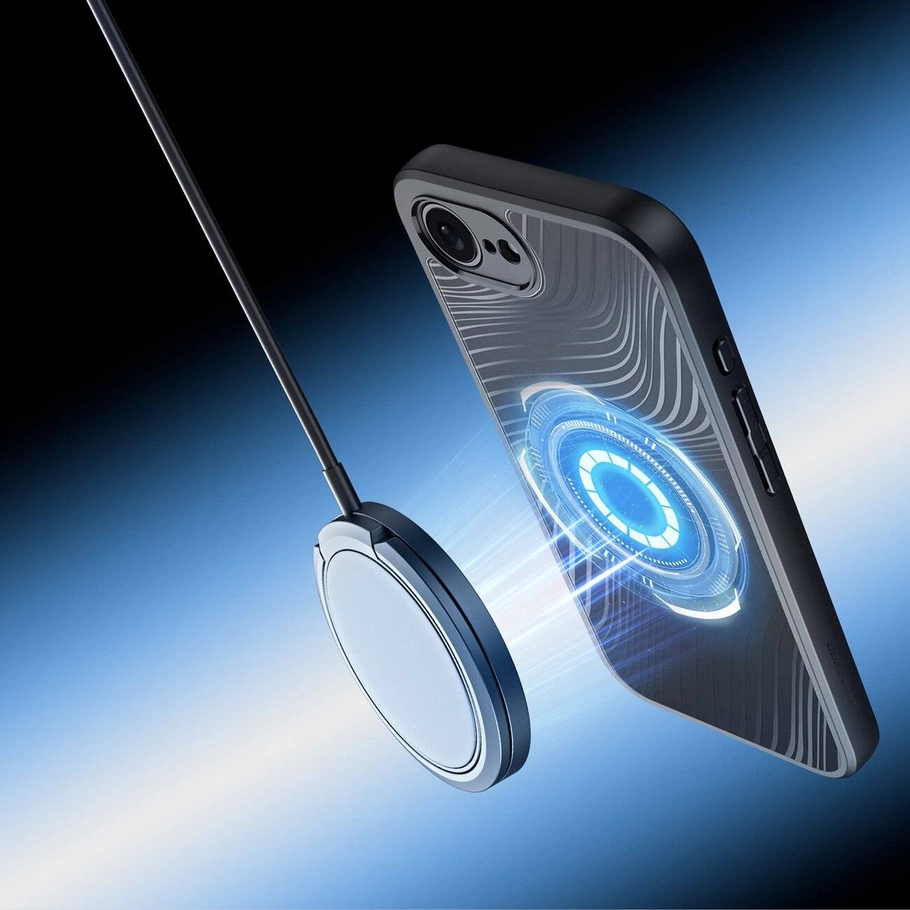 Dux Ducis Aimo Mag Case MagSafe iPhone 16e - Schwarz