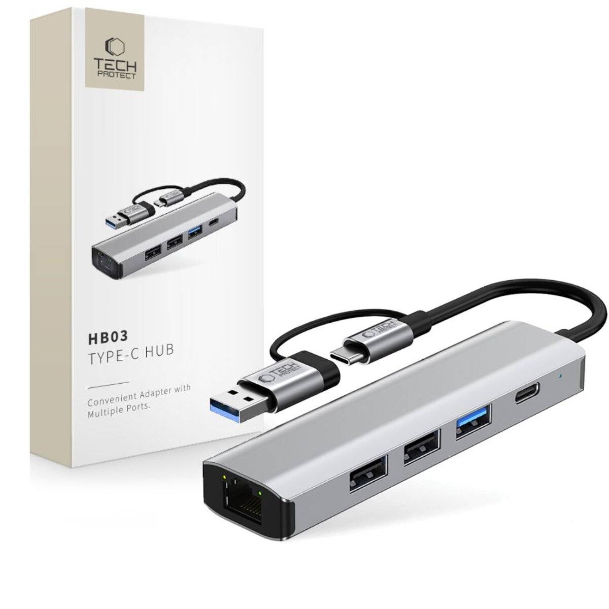 Schwarzes 100W-Autoladeraät mit zwei USB-Typ-C-Anschlüssen, mit dem Etikett „Type-C
