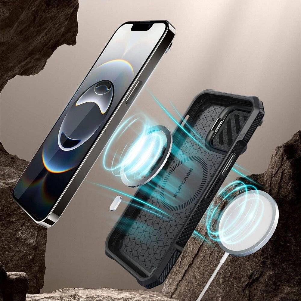 Supcase UB XT Mag MagSafe iPhone 16e Hülle - Schwarz