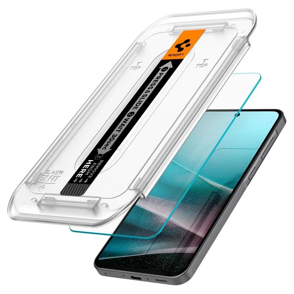 Spigen Glas.TR "Ez Fit" Schutzglas 2er-Pack Samsung Galaxy A36 5G - Transparent