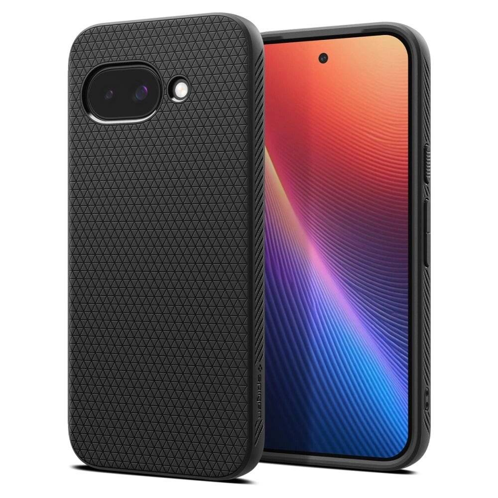 Spigen Liquid Air Case Google Pixel 9A - Mattschwarz