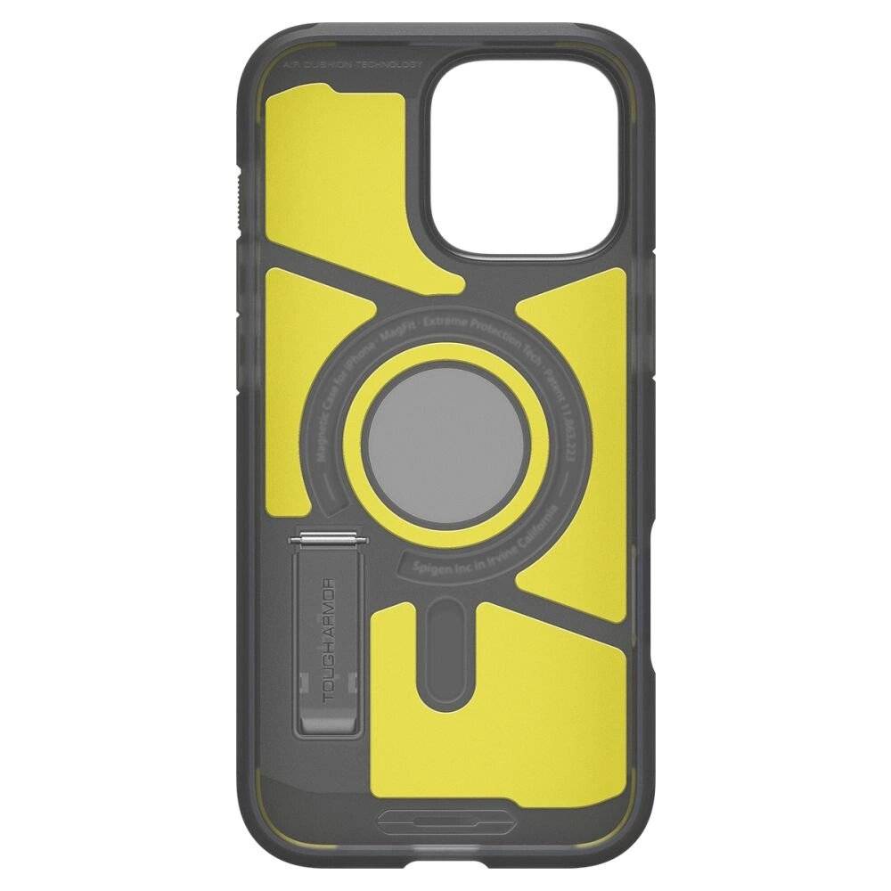 Spigen Tough Armor "T" Mag MagSafe iPhone 16 Pro Hülle - Schwarz