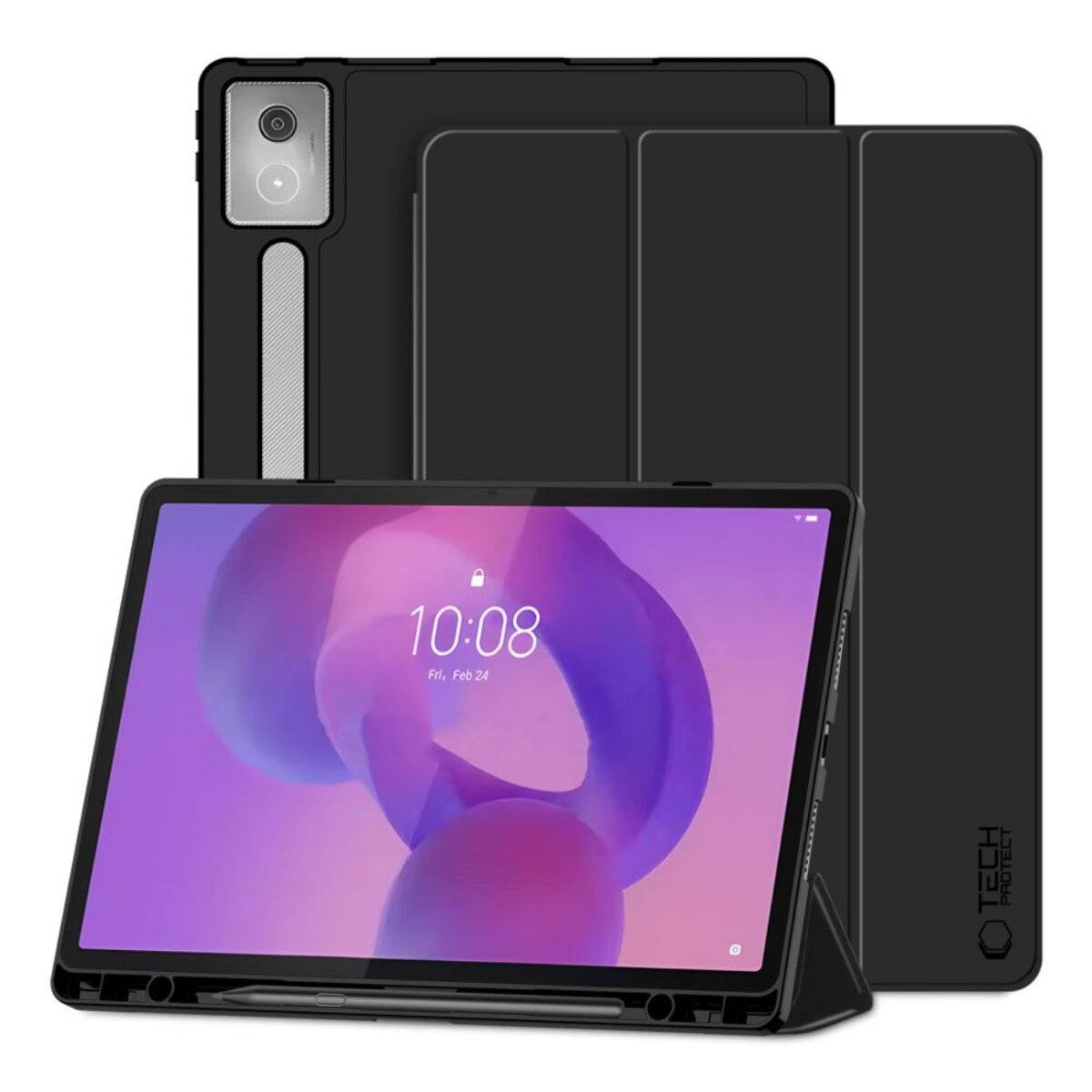 Tech-Protect SC Stiftetui Lenovo Idea Tab Pro / MT 12.7 TB-373, Schwarz