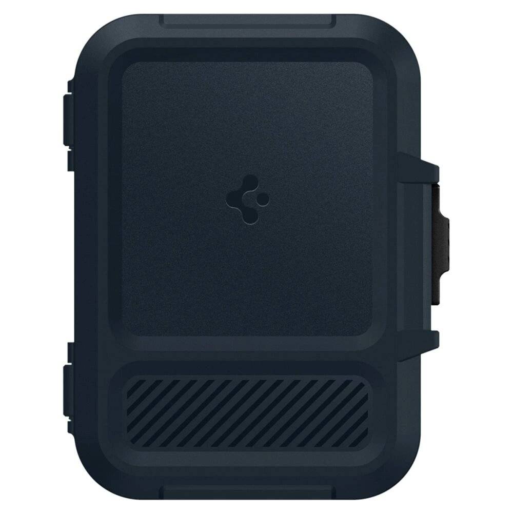 Spigen Lock Fit MagSafe Kartenetui - Marineblau