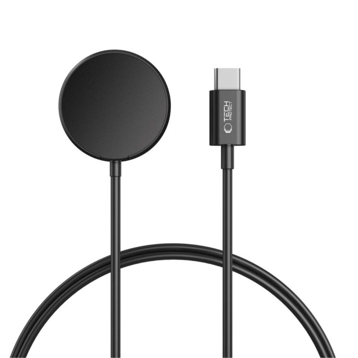 Tech-Protect MC03 UltraBoost Induktives Ladegerät Samsung Galaxy Watch USB-C 100cm - Schwarz
