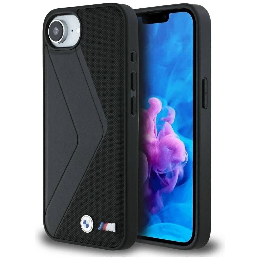 BMW Oversized Stripes MagSafe Hülle iPhone 16e - Schwarz