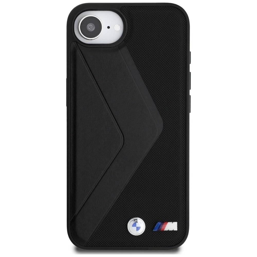 BMW Oversized Stripes MagSafe Hülle iPhone 16e - Schwarz