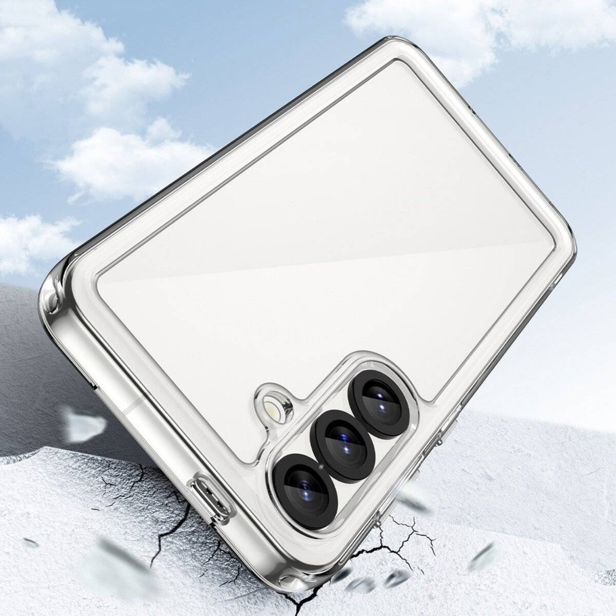 Outer Space Case Gelrahmen Google Pixel 10 5G – Transparent