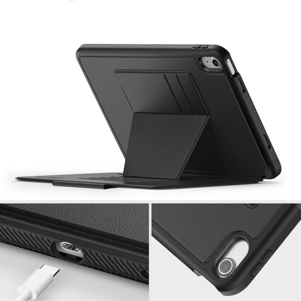 Tech-Protect SC Pen iPad 10,9″ 2022 10. Gen. / 11″ 2025 11. Hülle - Schwarz