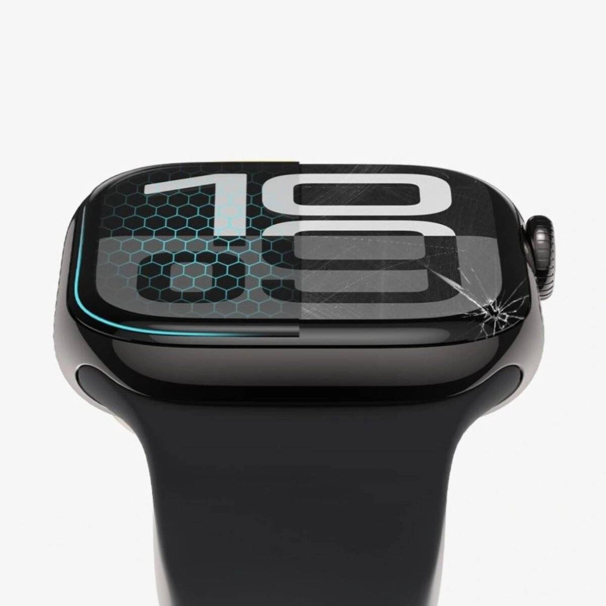 Tech-Protect Glass Flex+ 2er-Pack Hybridglas Garmin Vivoactive 6 - Schwarz