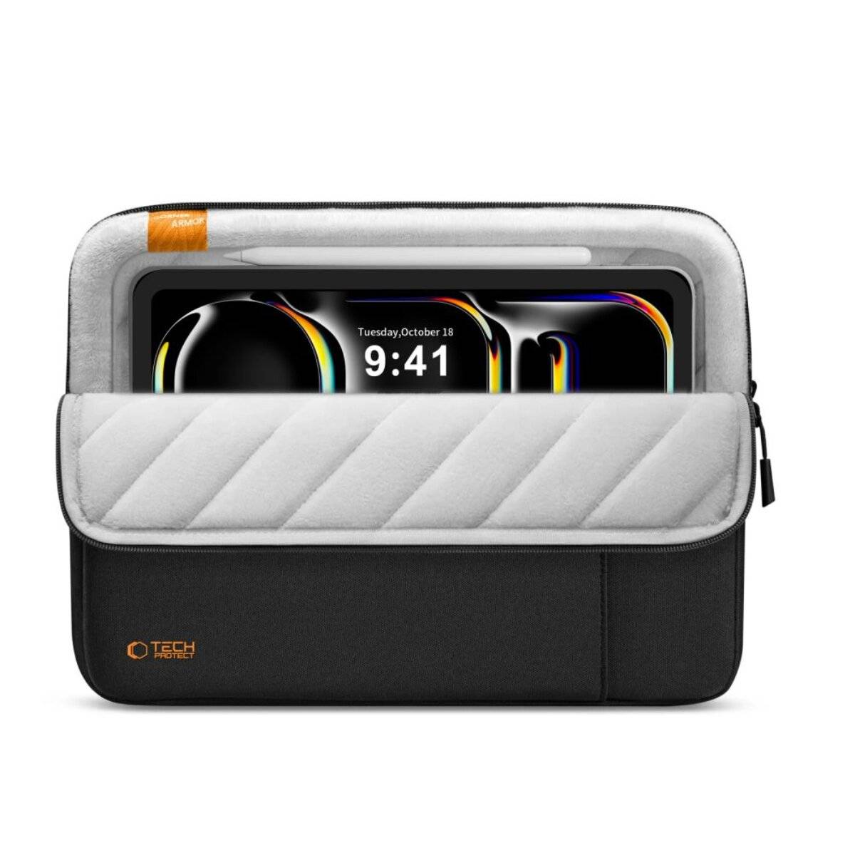 Tech-Protect Defender Laptop- Tablet-Tasche 11-13 Zoll - Schwarz