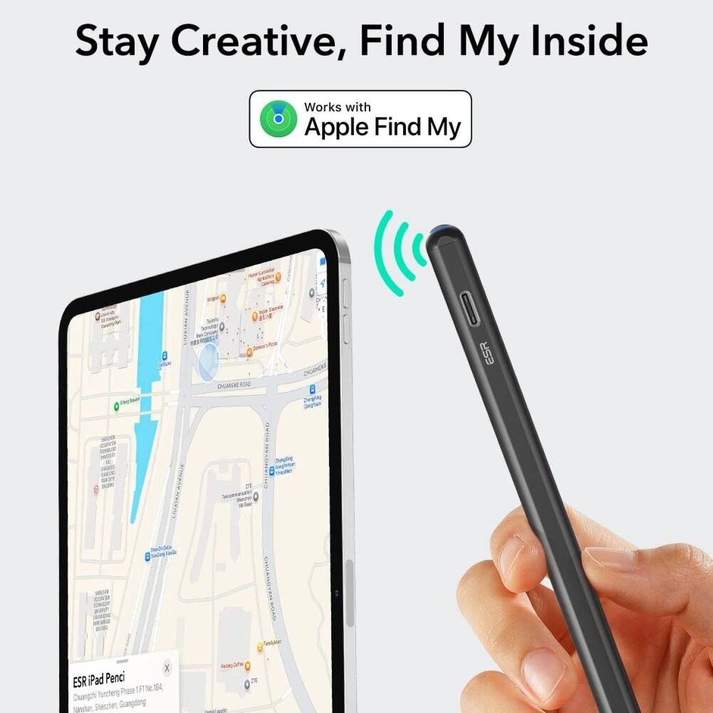 ESR Geo Digital Stylus - Schwarz