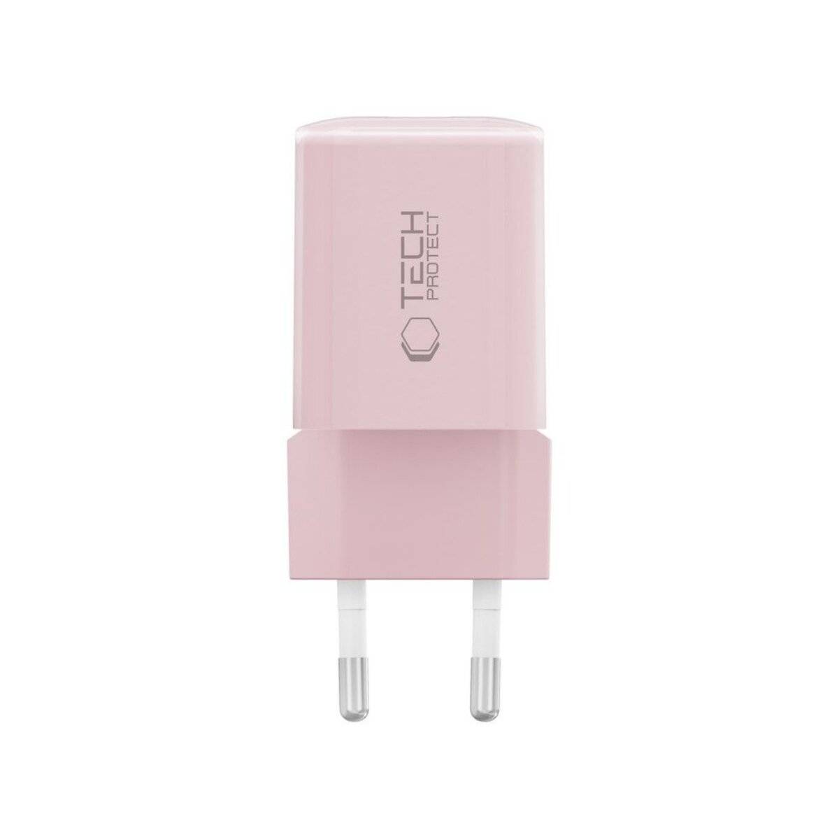 Tech-Protect NCM33W 2-Port PD33W/QC3.0 Wandladegerät – Rosa