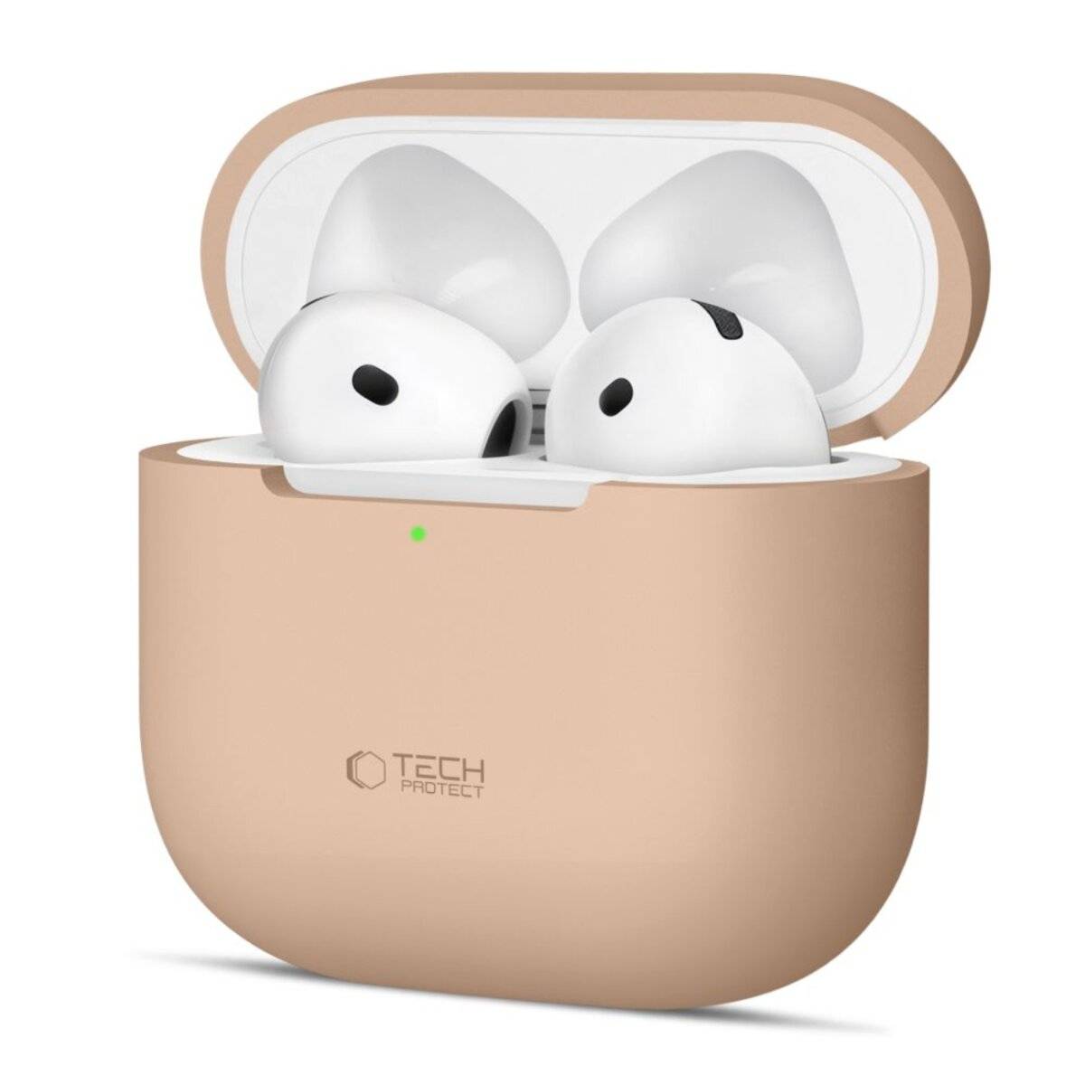 Tech-Protect Silikonhülle Apple AirPods 4 - Beige