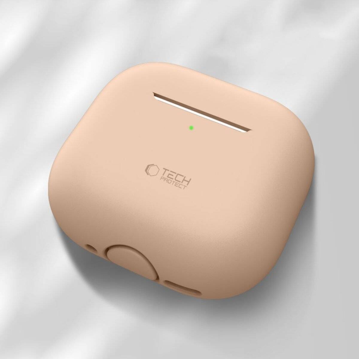 Tech-Protect Silikonhülle Apple AirPods 4 - Beige