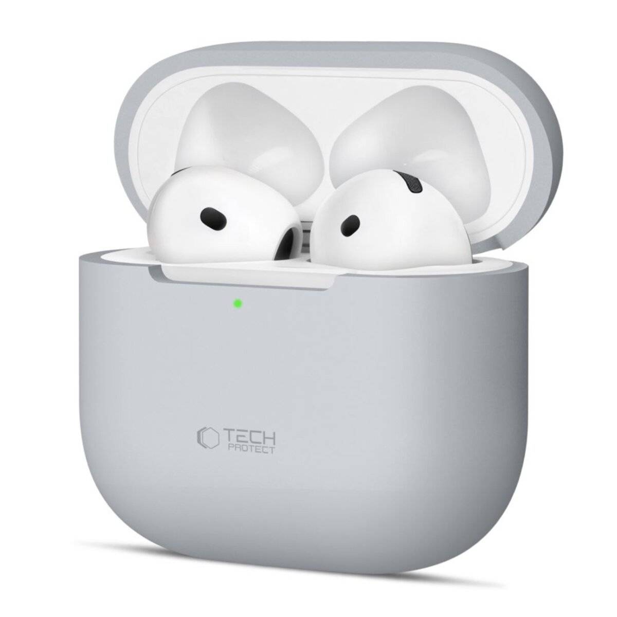 Tech-Protect Silikonhülle Apple AirPods 4 - Grau