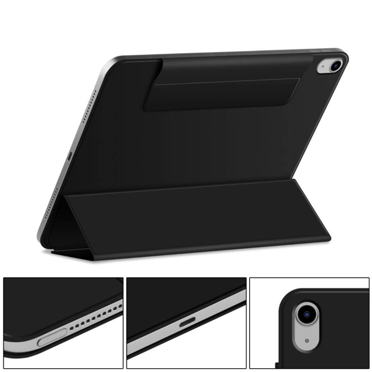Tech-Protect Smartcase Magnetic iPad Air 13″ 2024 / 2025 - Schwarz