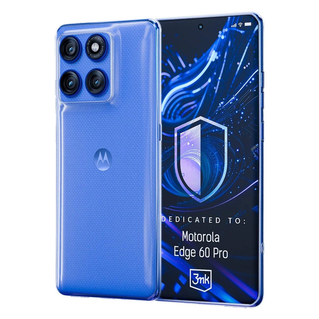 3mk Clear Case Motorola Edge 60 Pro