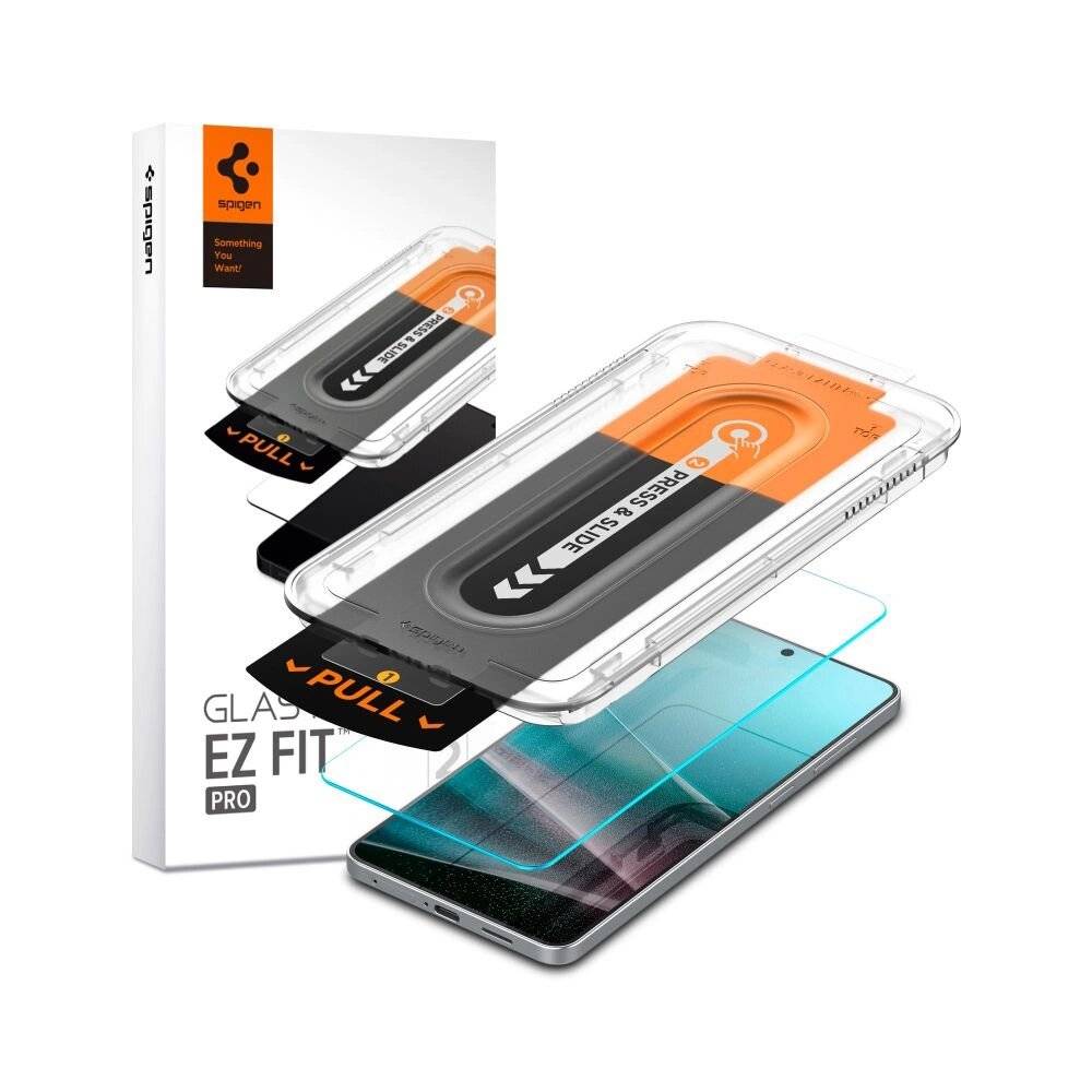 Spigen Glas.TR „Ez Fit“ Pro Schutzglas Samsung Galaxy S25 Edge
